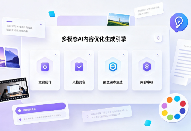 玛沁县AI智能内容优化创新 多模态生成技术丰富数字内容创作生态